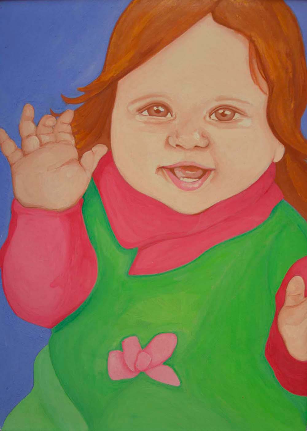 Gaia - Opera di Anna Maria Broggi illustratrice